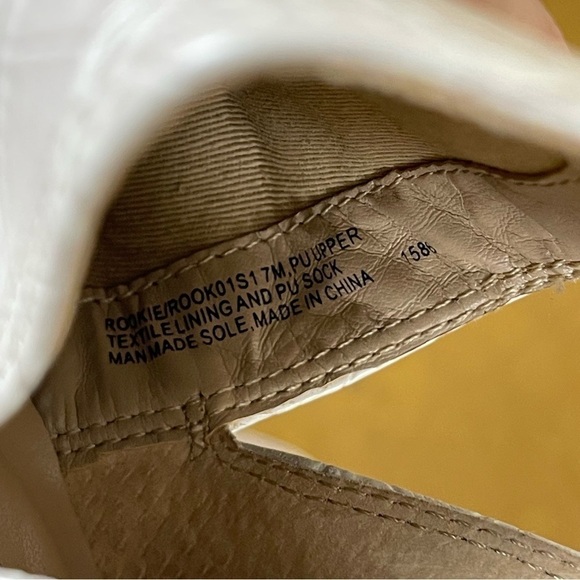 Steve Madden Rookie Crocodile Pattern Ankle‎ Bootie Size 7 Women - Picture 12 of 14